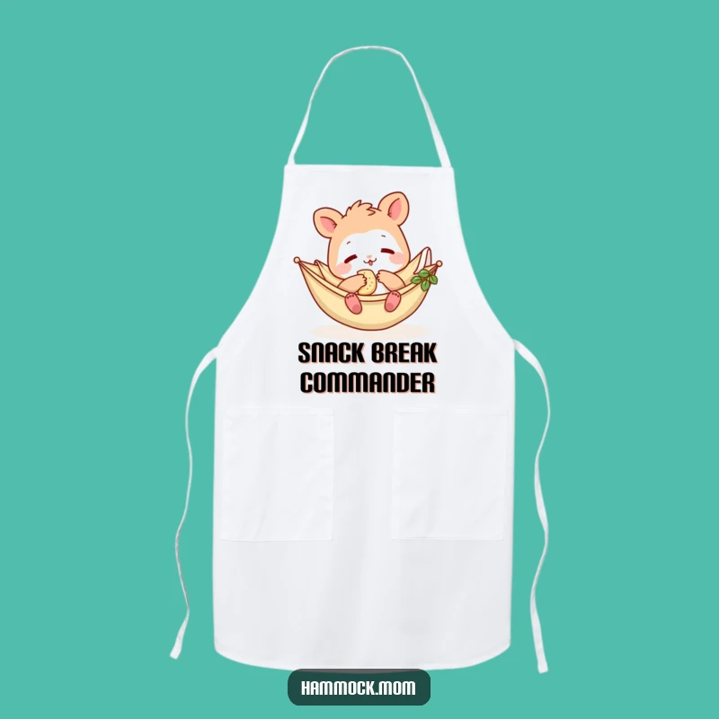 Funny Hammock Mom Animal Apron: Snack Time Chef, Hilarious Kitchen Gift