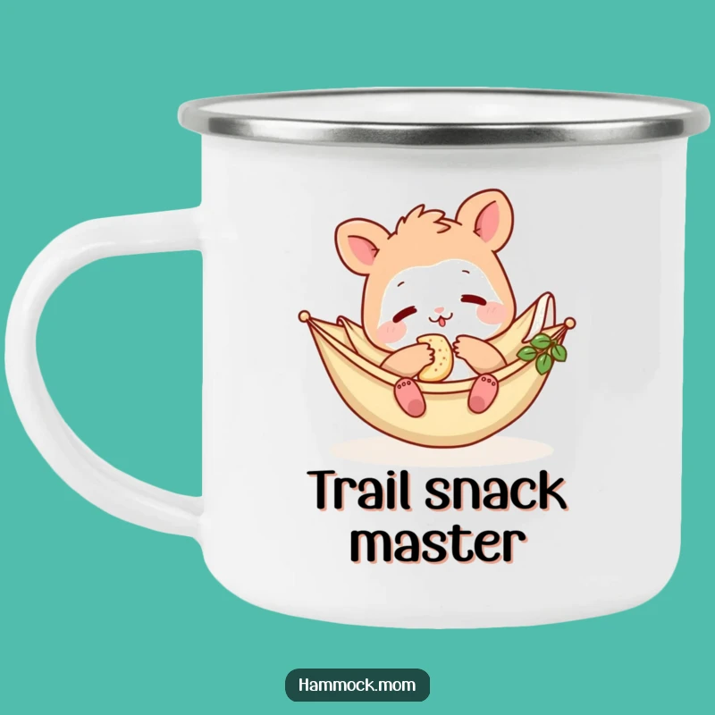 Funny Hammock Mom Animal Camping Mug: Outdoor Snack Fun, Hilarious Gift
