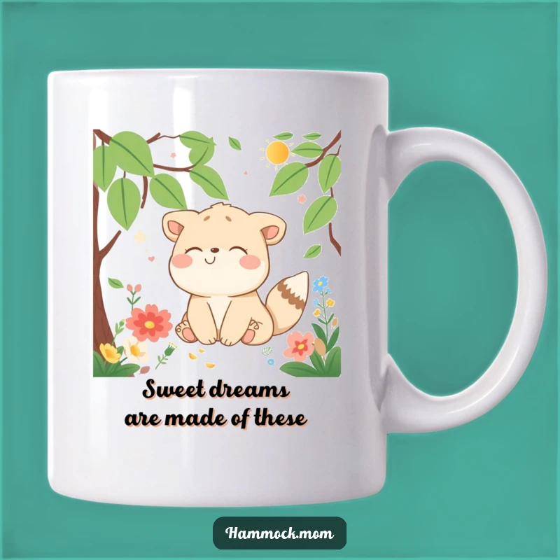 Funny Dreaming Animal Mug - Cute Nature Character, Perfect Funny Gift for Nature Lovers!