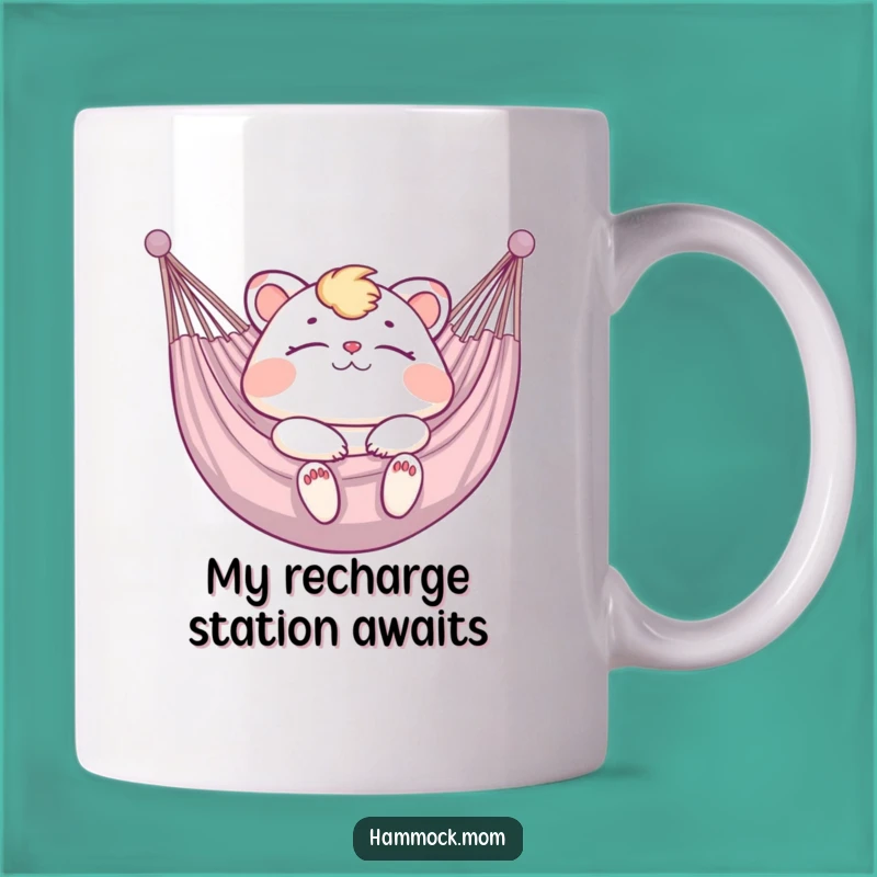 Funny Hammock Mom Animal Mug - Blissful Relaxation, Perfect Funny Gift