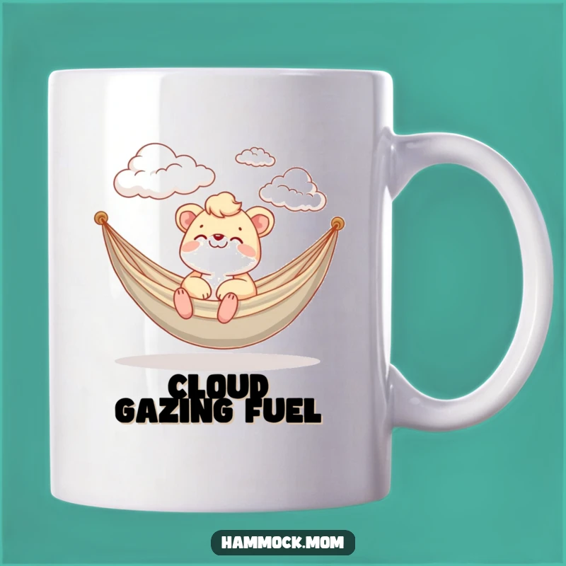 Funny Hammock Mom Animal Mug - Cloud Watching, Happy Dreams, Perfect Funny Gift