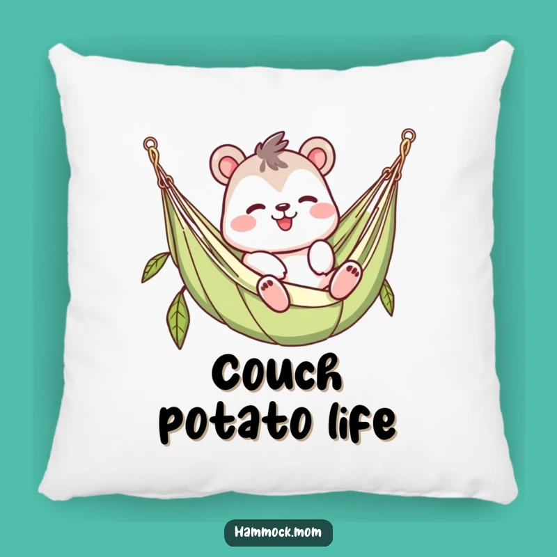 Funny Waving Hammock Pillow - Comfy Relaxation Cushion Gift!