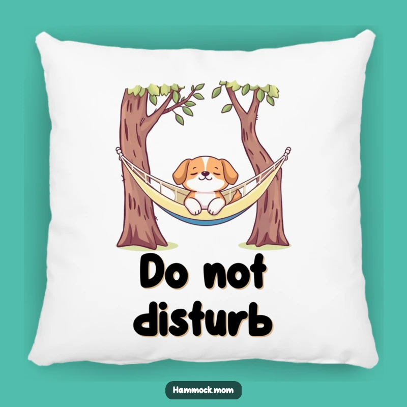 Funny Dog Hammock Pillow - Cozy Comfort with a Relaxed Pup Funny Gift