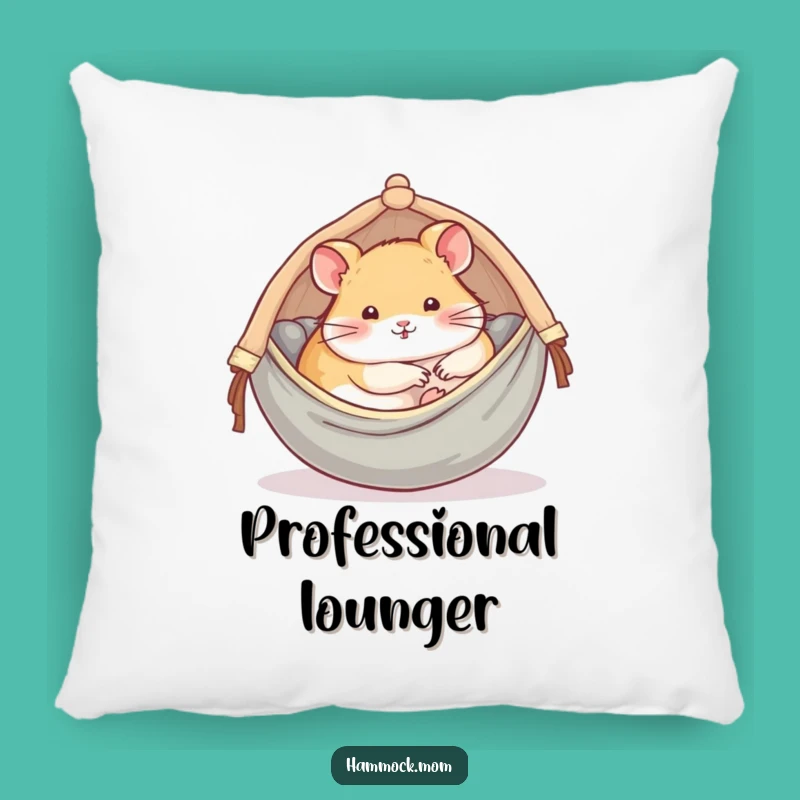 Cute Funny Hamster Hammock Pillow: Cozy Comfort for Your Living Space