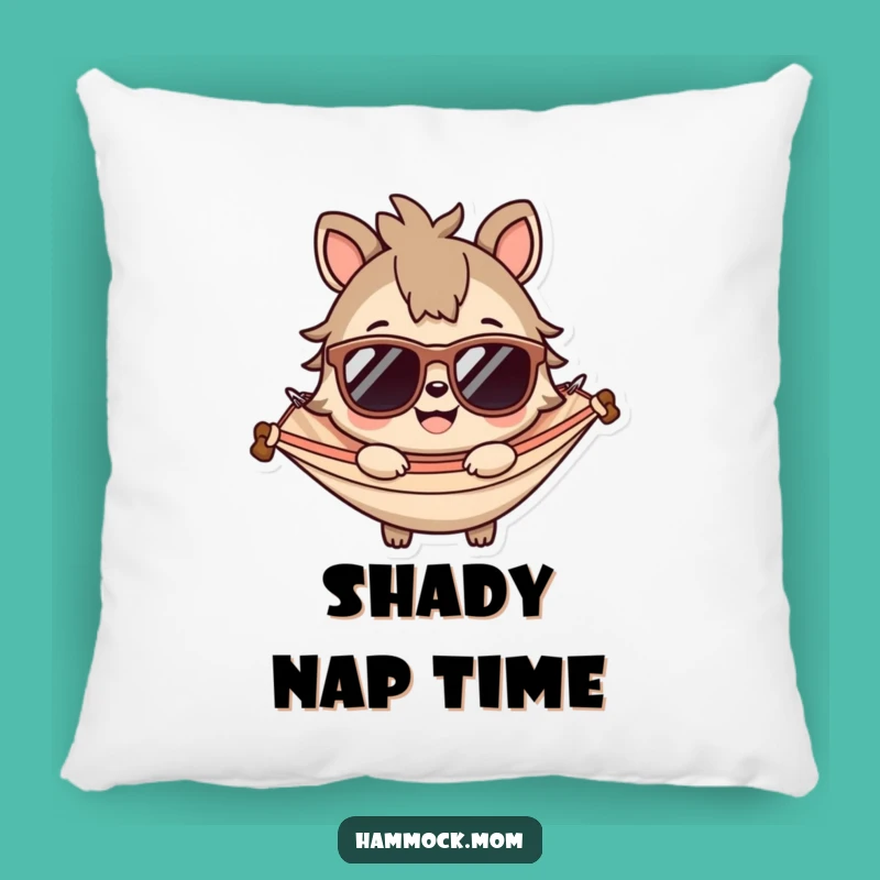 Funny Sunglasses Animal Pillow: Cozy Comfort with a Cool Smile