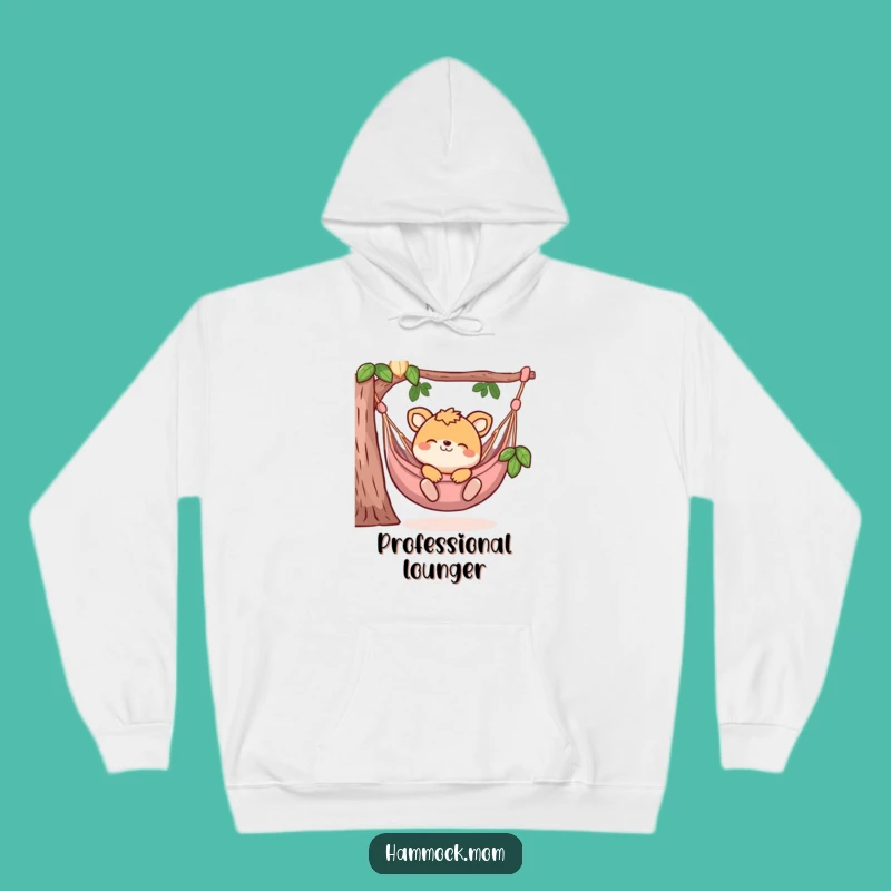 Cozy Funny Animal Hammock Hoodie: Your Go-To Gift for Chilled Vibes