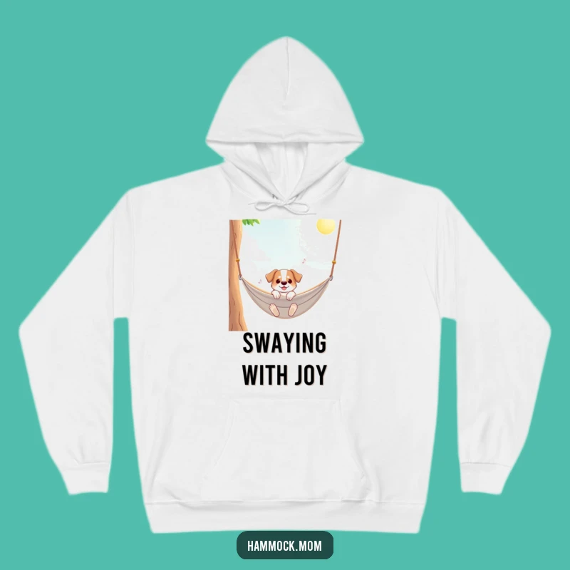 Funny Sunny Hammock Dog Hoodie - Cozy Up with This Cheerful Gift