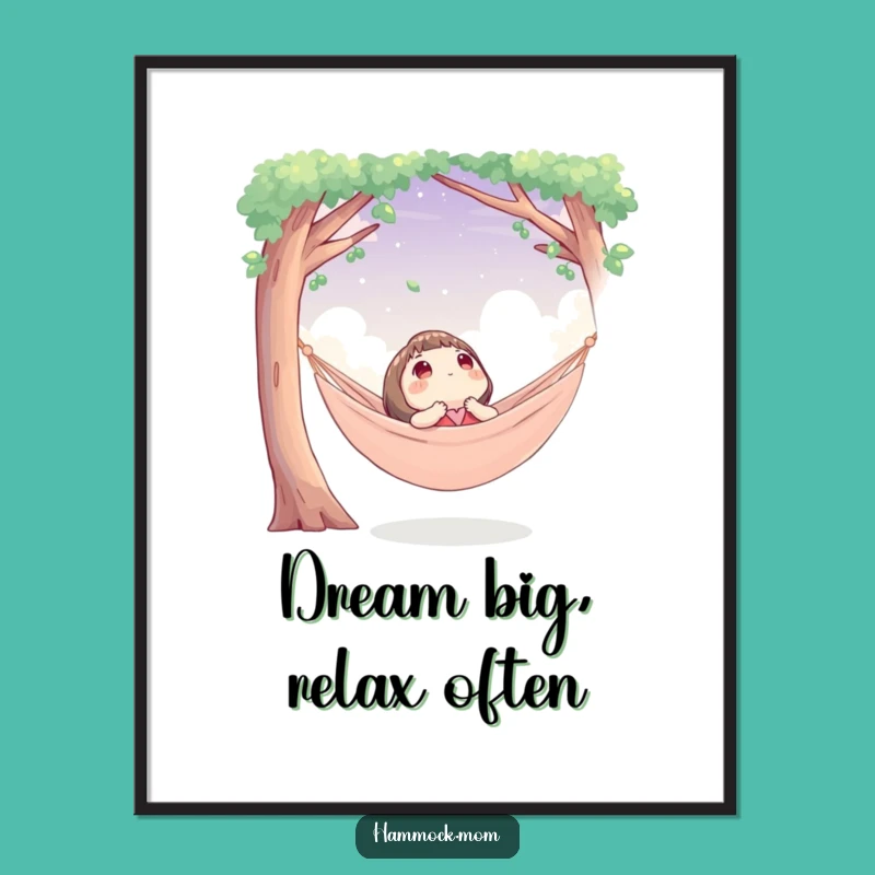 Cozy Hammock Art: Free Printable Wall Decor for Peaceful Vibes