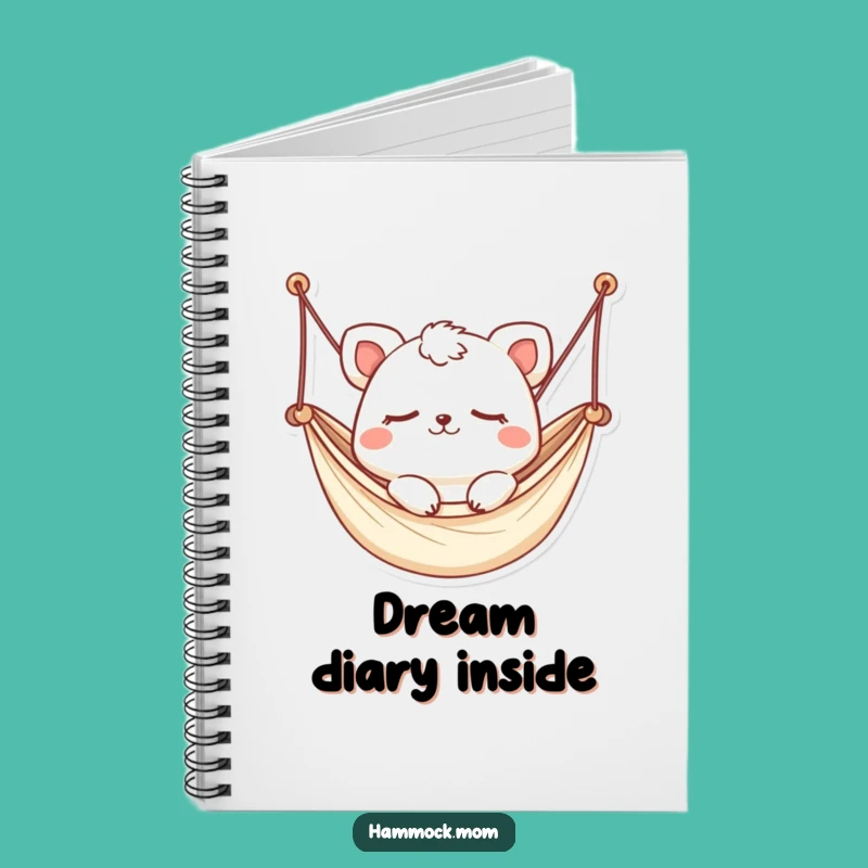 Funny Kawaii Hammock Animal Notebook: Sleepy Journal, Gift for Dreamers