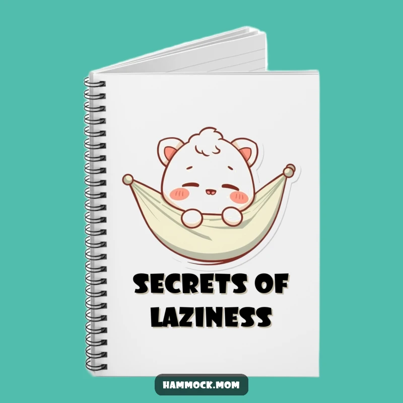 Funny Hammock Animal Wink Notebook: Jot Down Ideas with a Smile