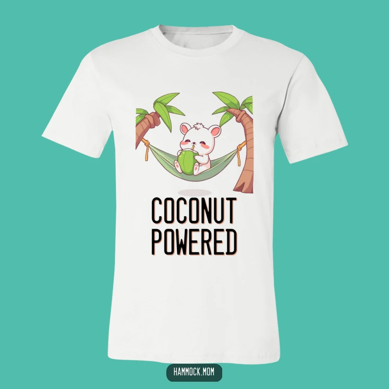 Funny Tropical Animal T-Shirt: Coconut Cheers - Fun Vacation Gift