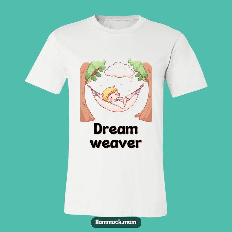 Funny Dreamy Cloud Hammock T-Shirt: Sleep in Comfort