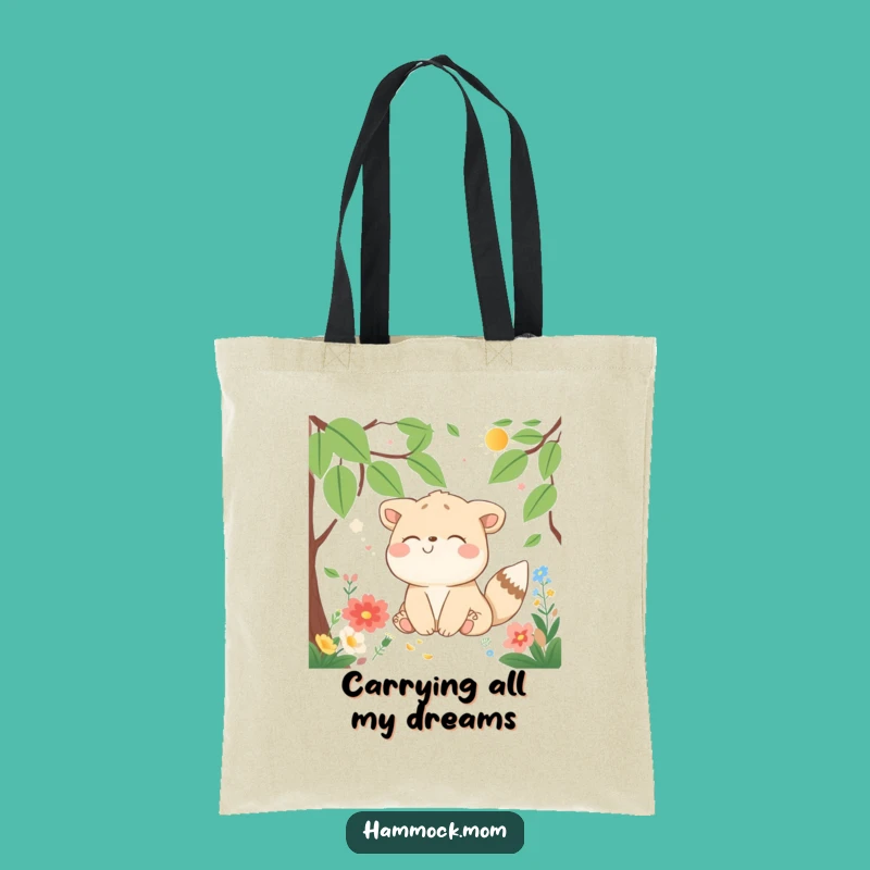 Funny Dreaming Animal Tote Bag - Nature Character Accessory, Chic Funny Gift Idea!