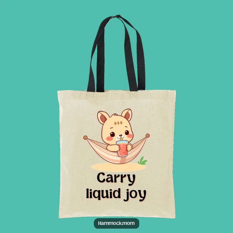 Funny Hammock Drink Tote Bag: Carry Your Refreshments in Style