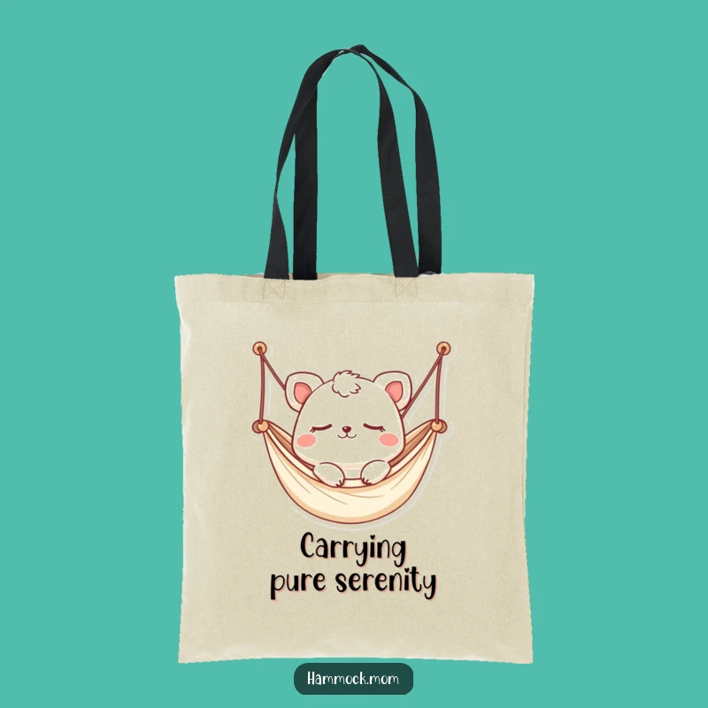 Funny Kawaii Hammock Animal Tote: Gentle Sway, Practical Gift