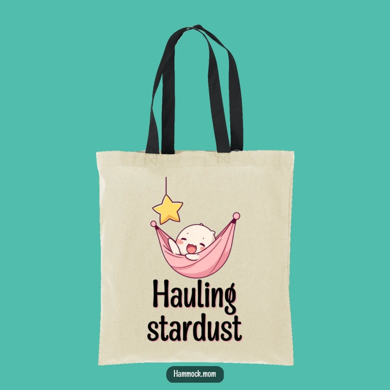 Funny Kawaii Hammock Star Reacher Tote Bag - Dreamy Day Carry Gift