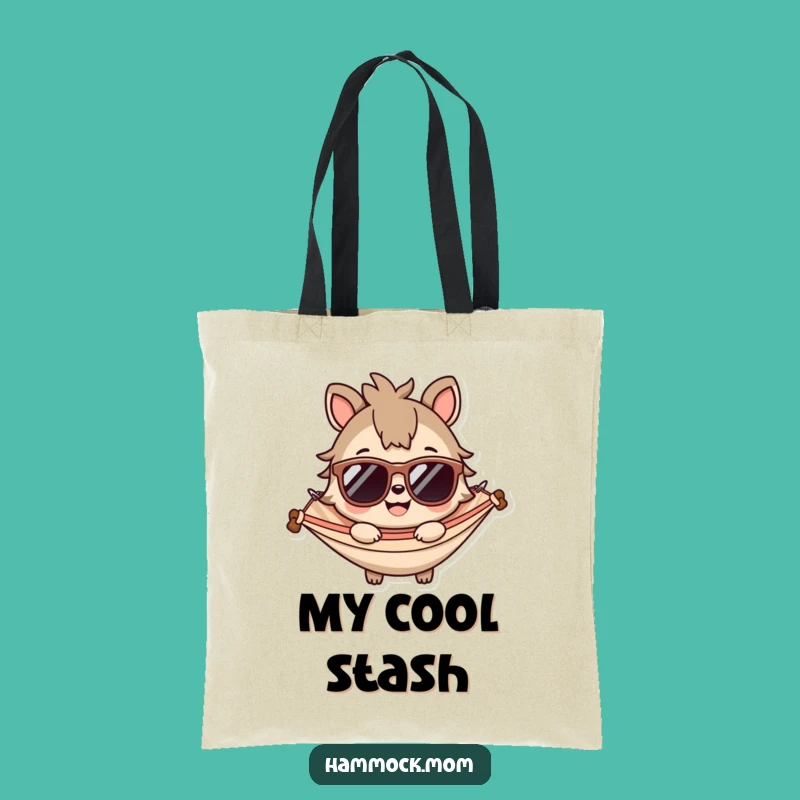 Funny Sunglasses Animal Tote Bag: Carry Your Coolness in Style